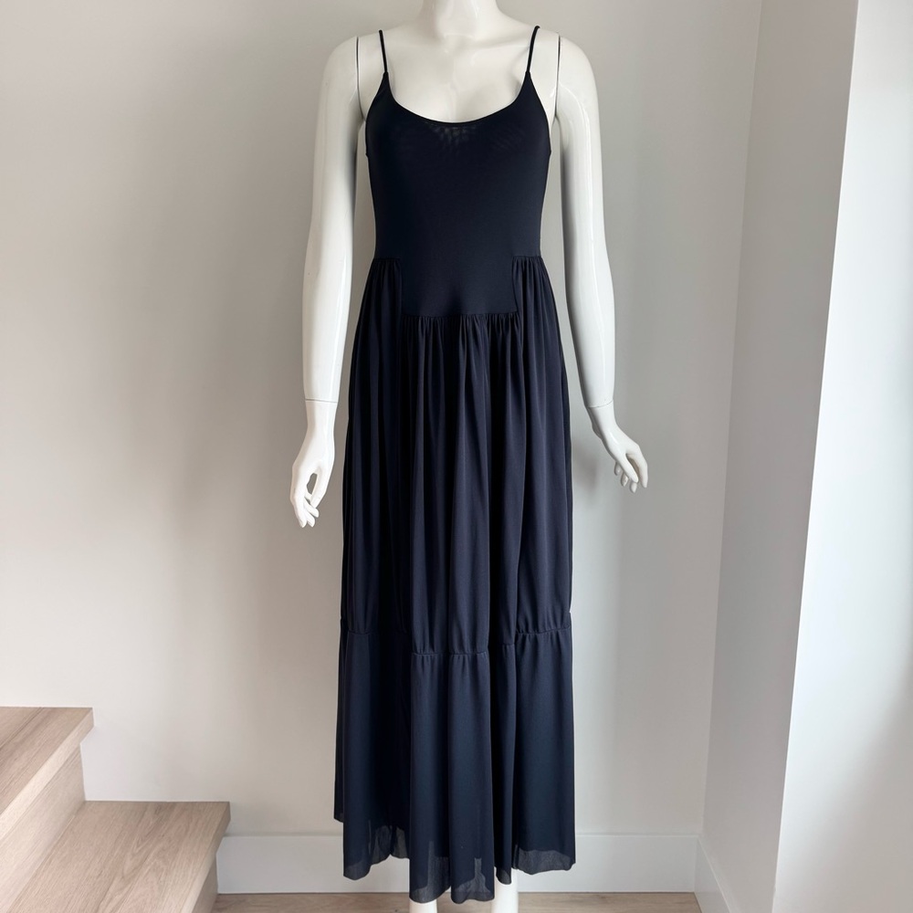 Navy blue Vince maxi flowy dress
